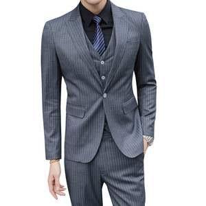 <b>休闲商务两件套西服男士正装</b>